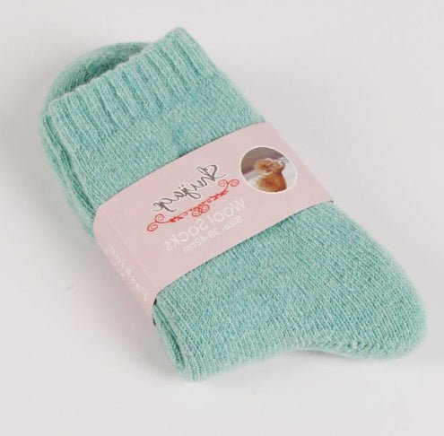 Exclusive Warm Solid Color Pull Socks — Green — Size Uniform code — Alternate View 8