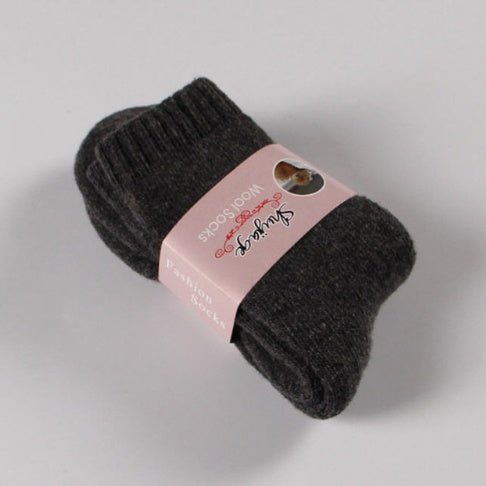 Exclusive Warm Solid Color Pull Socks — Green — Size Uniform code — Alternate View 7