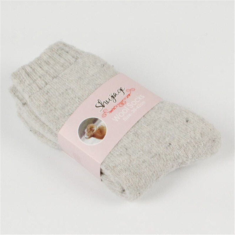 Exclusive Warm Solid Color Pull Socks — Green — Size Uniform code — Alternate View 9