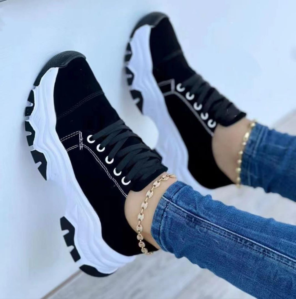 Exclusive Lace-up Sneaker For Women — Black — Size Size36 — Alternate View 8