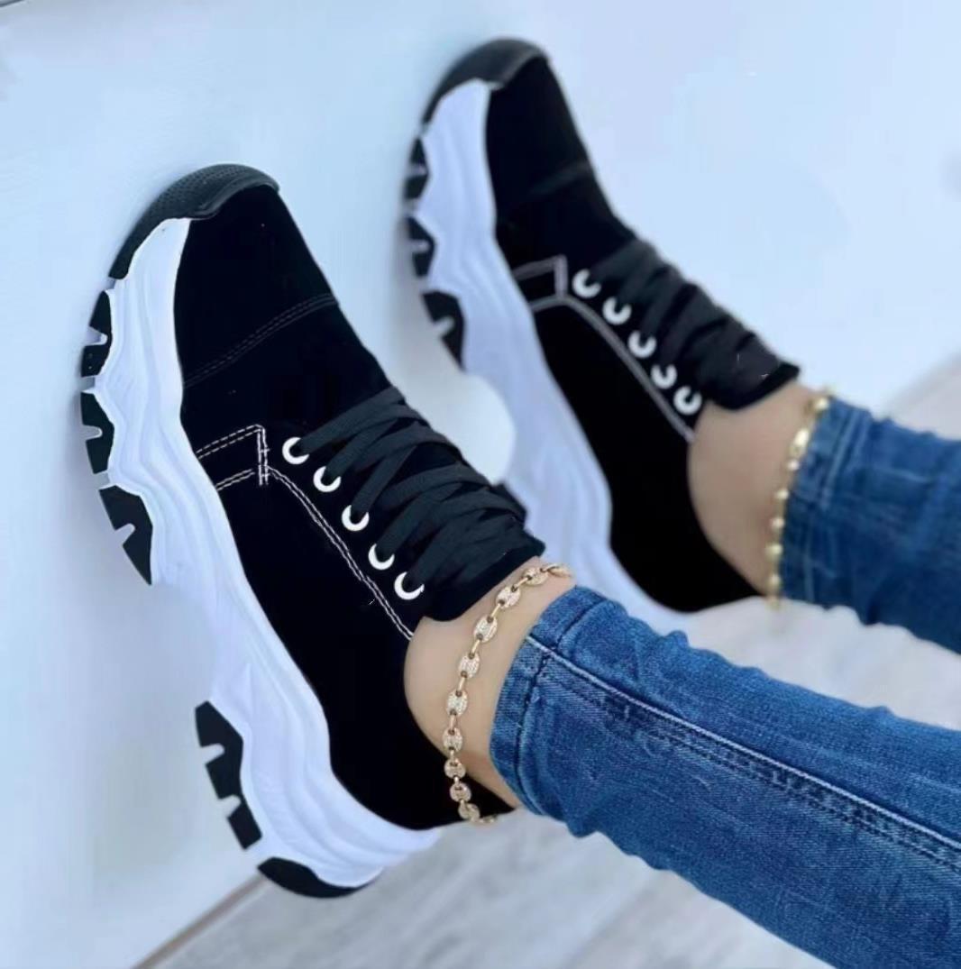 Exclusive Lace-up Sneaker For Women — Black — Size Size36 — Alternate View 8