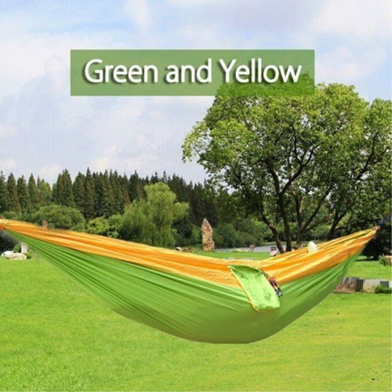 Exclusive Backpacking Hammock — Green + gray — Alternate View 37