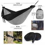 Exclusive Backpacking Hammock — Green + gray — Alternate View 7