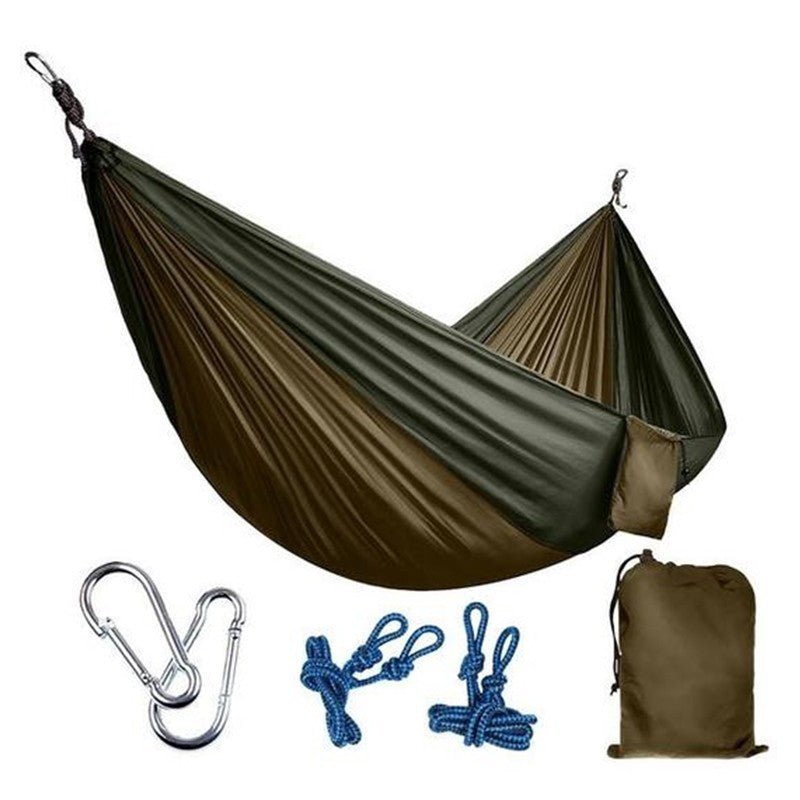 Exclusive Backpacking Hammock — Green + gray — Alternate View 9