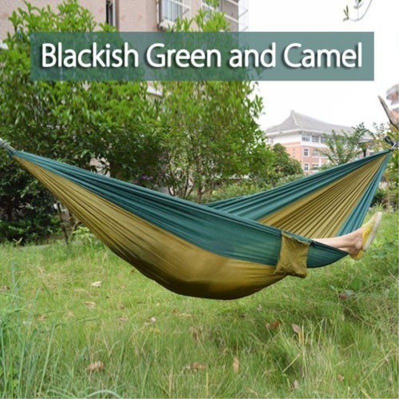 Exclusive Backpacking Hammock — Green + gray — Alternate View 12