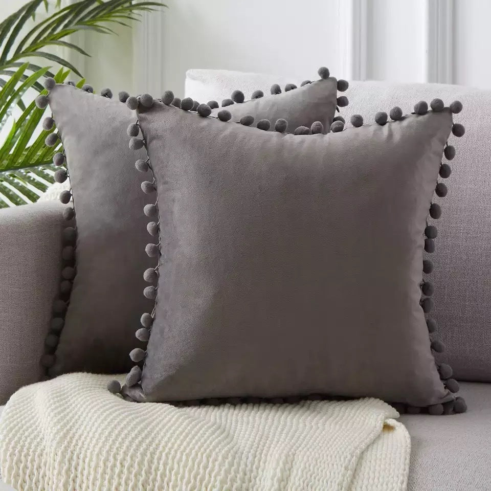 Exclusive Ball Lace Pillow | Decorative Elegance & Comfort — White — Size 40x40xm — Alternate View 14