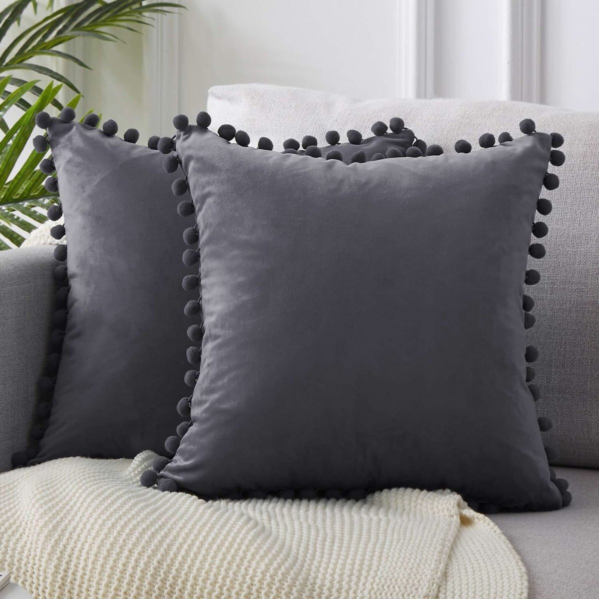 Exclusive Ball Lace Pillow | Decorative Elegance & Comfort — White — Size 40x40xm — Alternate View 15