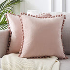 Exclusive Ball Lace Pillow | Decorative Elegance & Comfort — White — Size 40x40xm — Detail View
