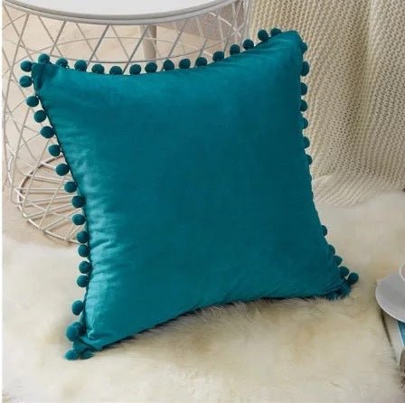 Exclusive Ball Lace Pillow | Decorative Elegance & Comfort — White — Size 40x40xm — Alternate View 7