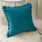 Exclusive Ball Lace Pillow | Decorative Elegance & Comfort — White — Size 40x40xm — Alternate View 7