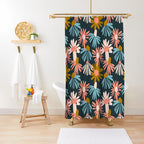 Exclusive Green Plant Print Waterproof Shower Curtain — YLYYO01 — Size 150x180CM — Alternate View 10