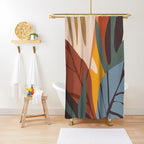 Exclusive Green Plant Print Waterproof Shower Curtain — YLYYO01 — Size 150x180CM — Alternate View 20