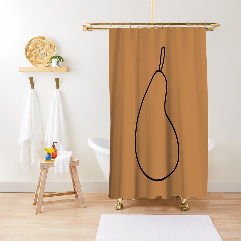 Exclusive Green Plant Print Waterproof Shower Curtain — YLYYO01 — Size 150x180CM — Alternate View 15