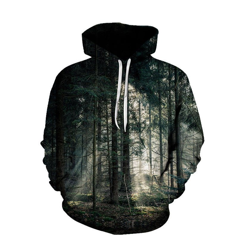 Exclusive Men And Women Casual Hoodies — 01 — Size 100 — Top View