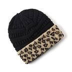 Exclusive Women's Leopard Print Knit Beanie — Beige — Size One Size — Alternate View 7