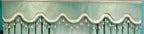 Exclusive Bedroom Full Blackout Curtains Green New — Green cloth — Size 1M — Side View