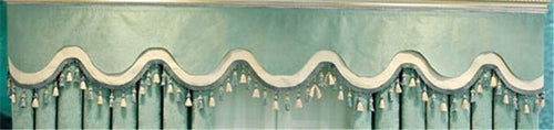 Exclusive Bedroom Full Blackout Curtains Green New — Green cloth — Size 1M — Side View