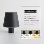 Exclusive Advanced Dimmable Table Lamp with Touch Control — Sand Black Plastic — Lifestyle View