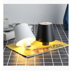 Exclusive Advanced Dimmable Table Lamp with Touch Control — Sand Black Plastic — Side View
