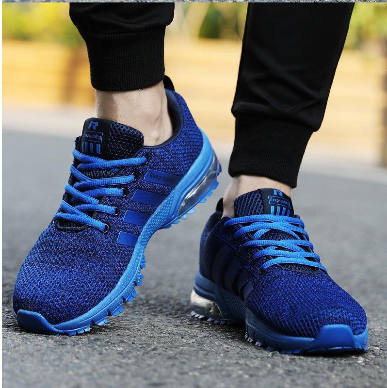 Exclusive Couple Running Shoes | Breathable Mesh — Black ash 8877 — Size 36 — Alternate View 7