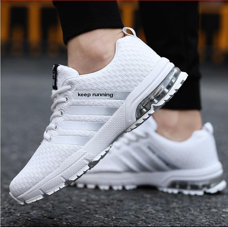 Exclusive Couple Running Shoes | Breathable Mesh — Black ash 8877 — Size 36 — Alternate View 8