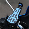 Exclusive Bicycle anti-drop mobile phone holder — Green Loading handlebar — Front View