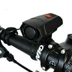 Exclusive Bicycle electronic horn — Black — Front View