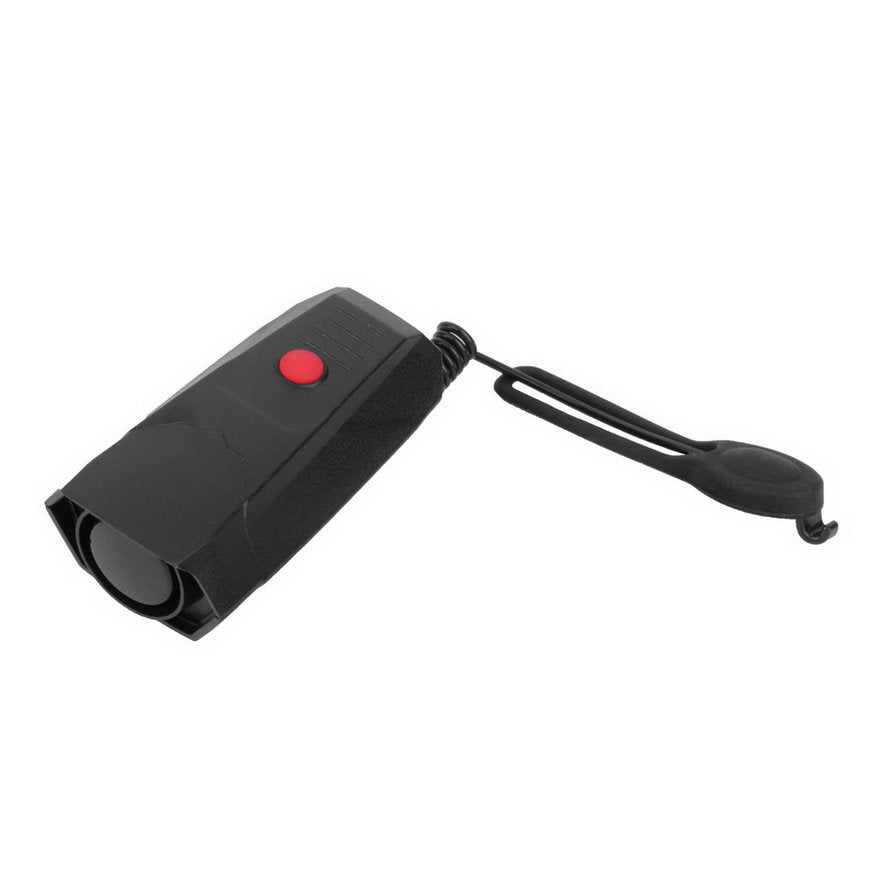 Exclusive Bicycle electronic horn — Black — Lifestyle View