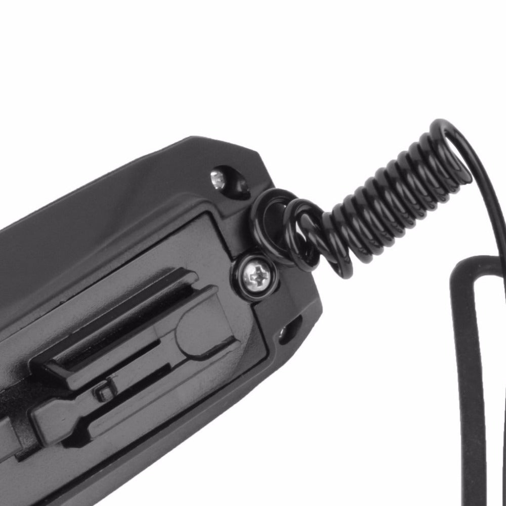 Exclusive Bicycle electronic horn — Black — Top View