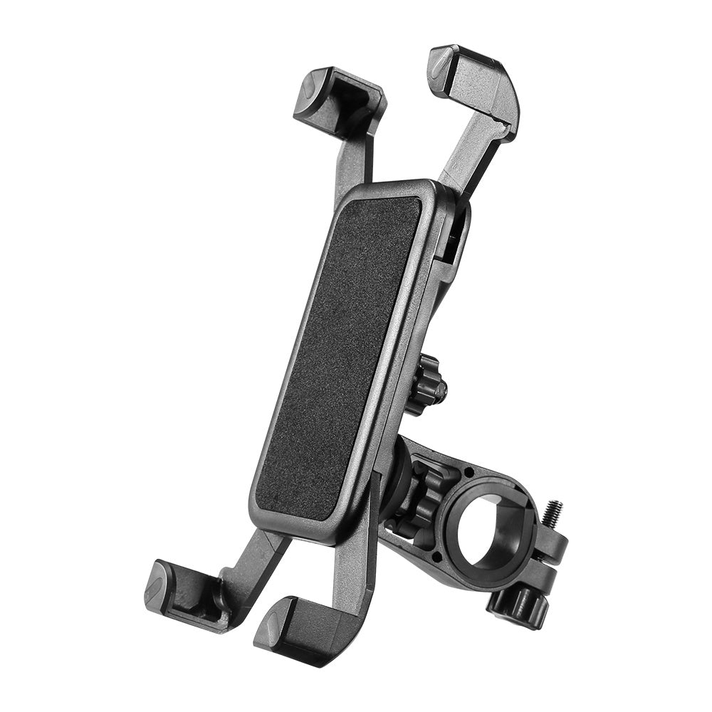 Exclusive Bicycle navigation mobile phone bracket — Black — Front View