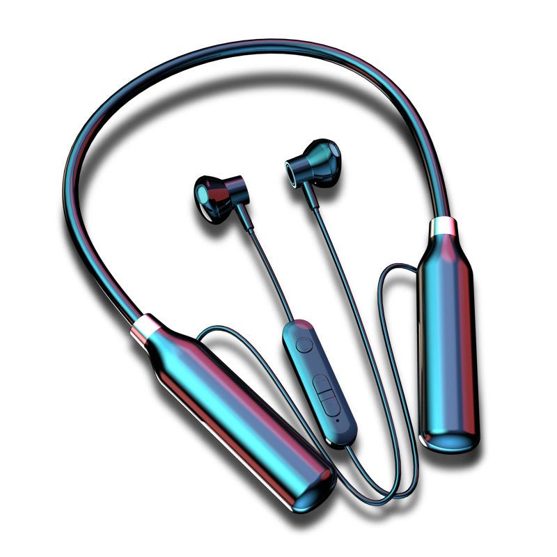 Exclusive Bluetooth Headset Halter Sports Running — BT71 Black — Size USB — Alternate View 8