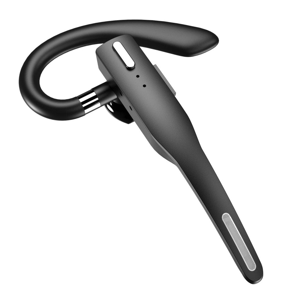 Exclusive Bluetooth Headset Single Hanging Ear Type Business Model — Black — Size YYK525 with warehouse — Detail View