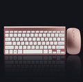 Exclusive Bluetooth keyboard and Mouse — Gold — Front View