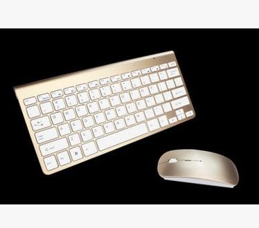 Exclusive Bluetooth keyboard and Mouse — Gold — Detail View