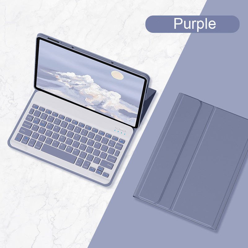 Exclusive Bluetooth Keyboard Holster Tablet Case — Black — Size Keyboard — Width Mi Pad 5or5 Pro — Lifestyle View