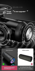Exclusive Bluetooth Speaker | Portable Wireless Rich Bass — Black Standard Edition — Alternate View 10