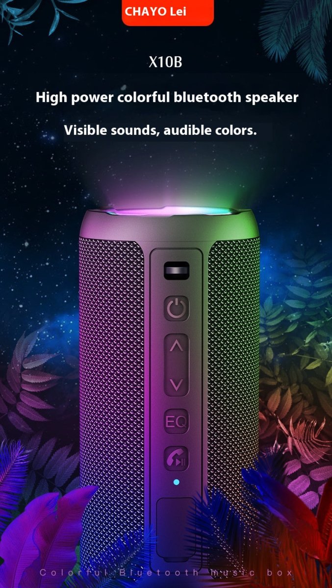 Exclusive Bluetooth Speaker | Portable Wireless Rich Bass — Black Standard Edition — Alternate View 18
