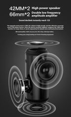 Exclusive Bluetooth Speaker | Portable Wireless Rich Bass — Black Standard Edition — Alternate View 15