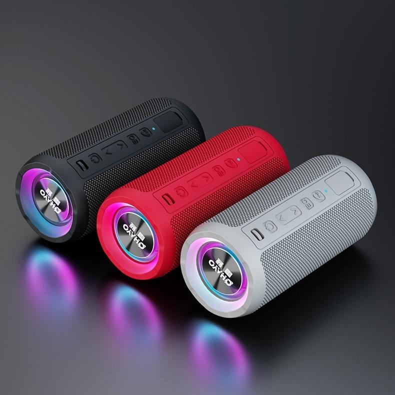Exclusive Bluetooth Speaker | Portable Wireless Rich Bass — Black Standard Edition — Side View