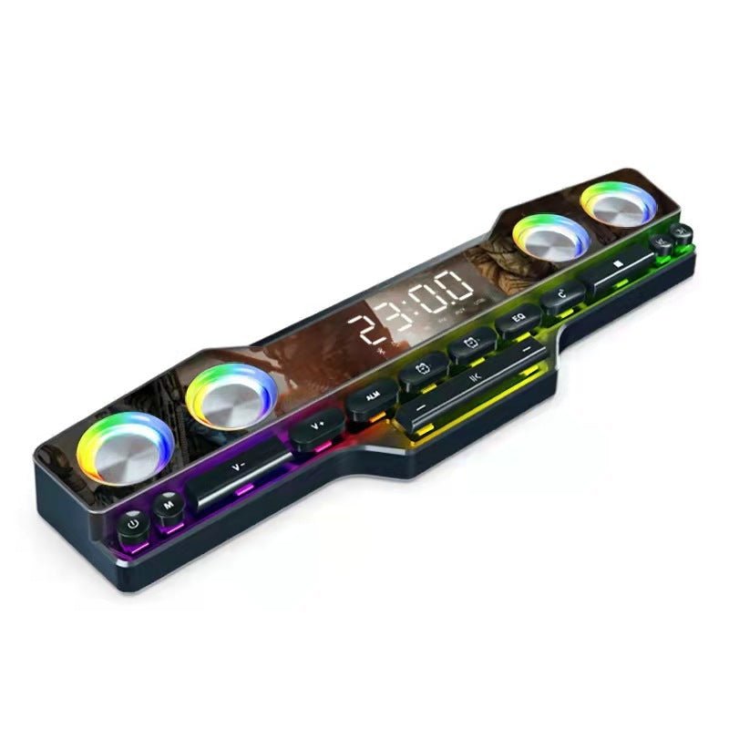 Exclusive Bluetooth Speaker Home Desktop Gaming Computer Stereo — Chinese Version — Size Black — Width USB — Alternate View 8