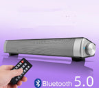 Exclusive Bluetooth Speaker Home Sound Blaster Remote Control Version — Black — Size USB — Side View