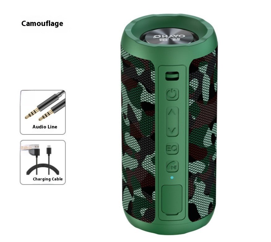 Exclusive Bluetooth Speaker | Portable Wireless Rich Bass — Black Standard Edition — Alternate View 9