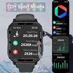 Exclusive Bluetooth Sports Smartwatch | Fitness Tracker Heart Rate — Black — Size Watch Only — Alternate View 13