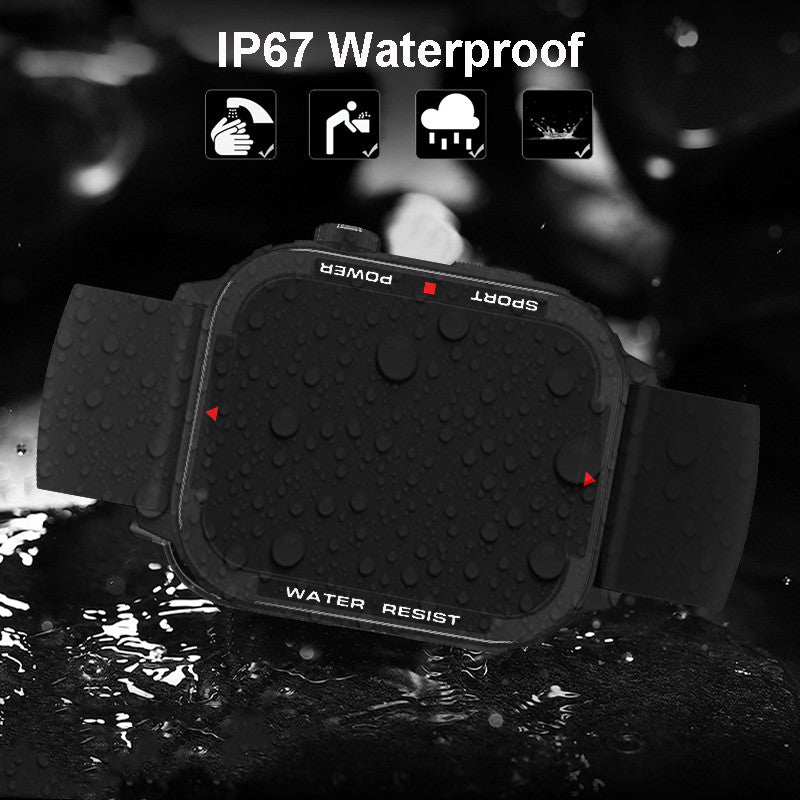 Exclusive Bluetooth Sports Smartwatch | Fitness Tracker Heart Rate — Black — Size Watch Only — Alternate View 12