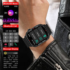 Exclusive Bluetooth Sports Smartwatch | Fitness Tracker Heart Rate — Black — Size Watch Only — Alternate View 9