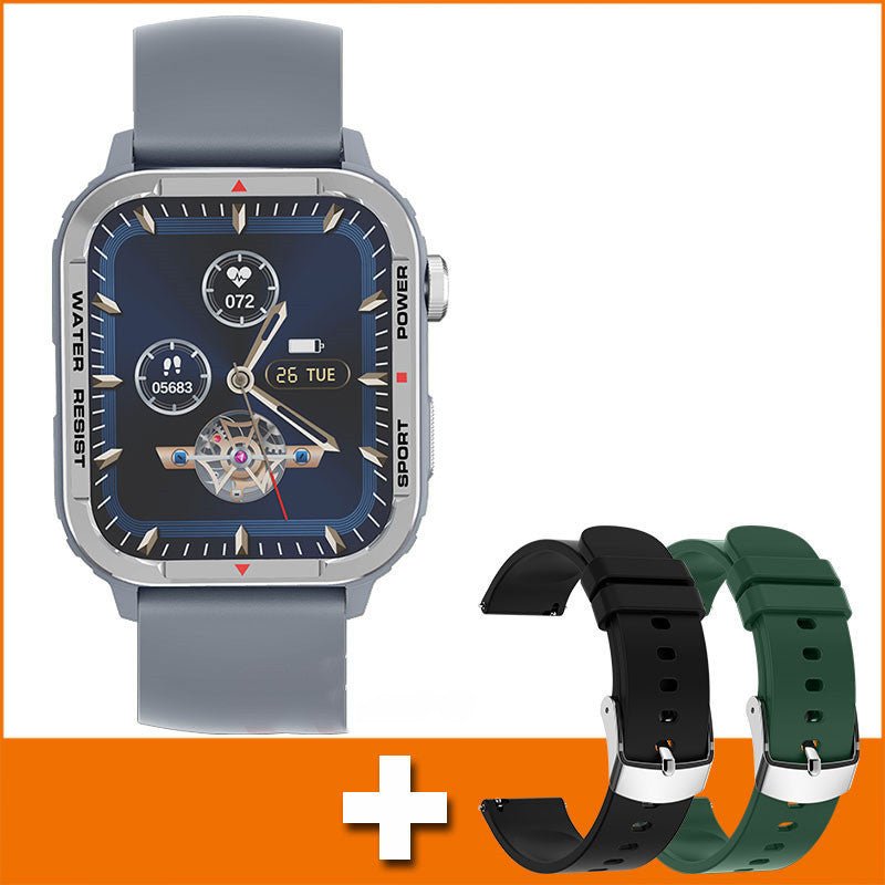 Exclusive Bluetooth Sports Smartwatch | Fitness Tracker Heart Rate — Black — Size Watch Only — Top View