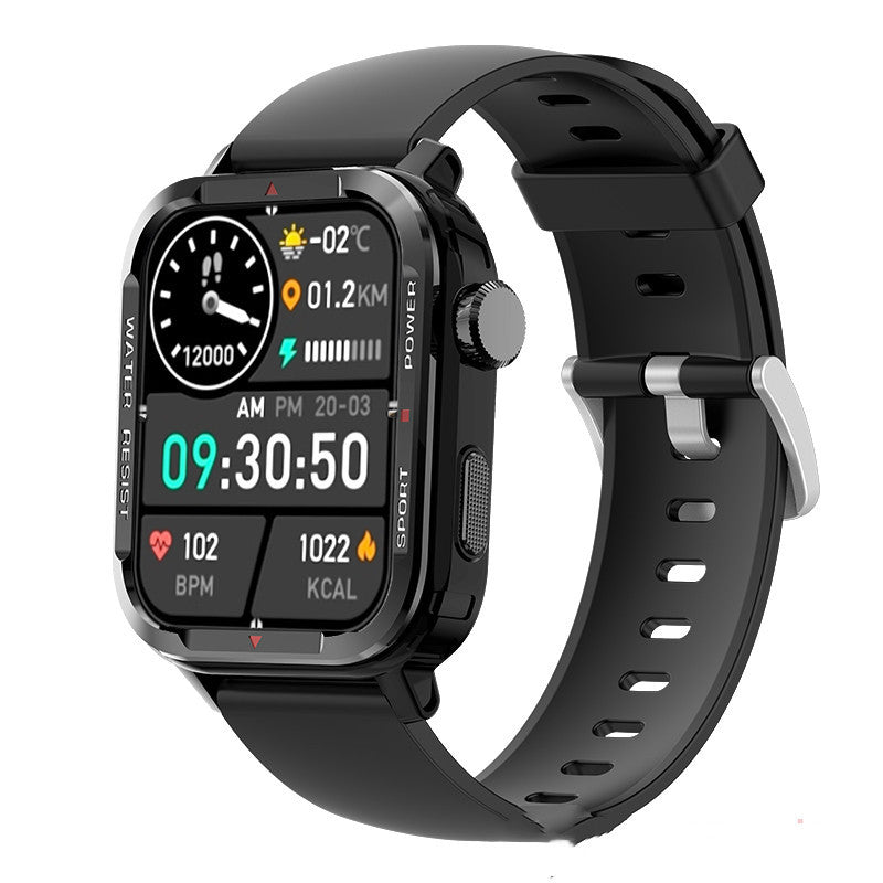 Exclusive Bluetooth Sports Smartwatch | Fitness Tracker Heart Rate — Black — Size Watch Only — Alternate View 11