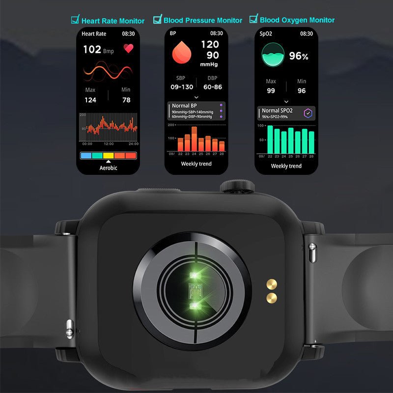 Exclusive Bluetooth Sports Smartwatch | Fitness Tracker Heart Rate — Black — Size Watch Only — Alternate View 10