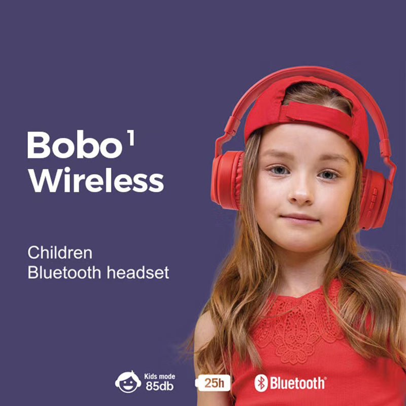 Exclusive Bluetooth Wireless Internet Class TF Card Plug-in Headset — Red — Detail View