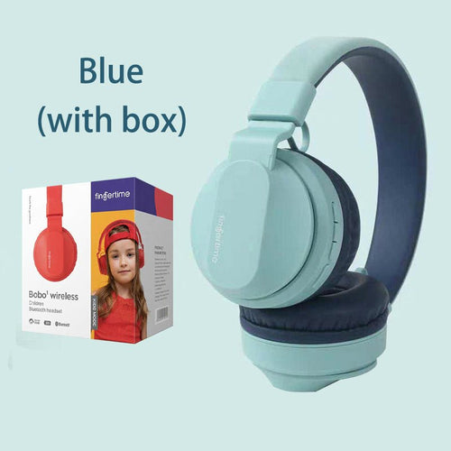 Exclusive Bluetooth Wireless Internet Class TF Card Plug-in Headset — Red — Side View